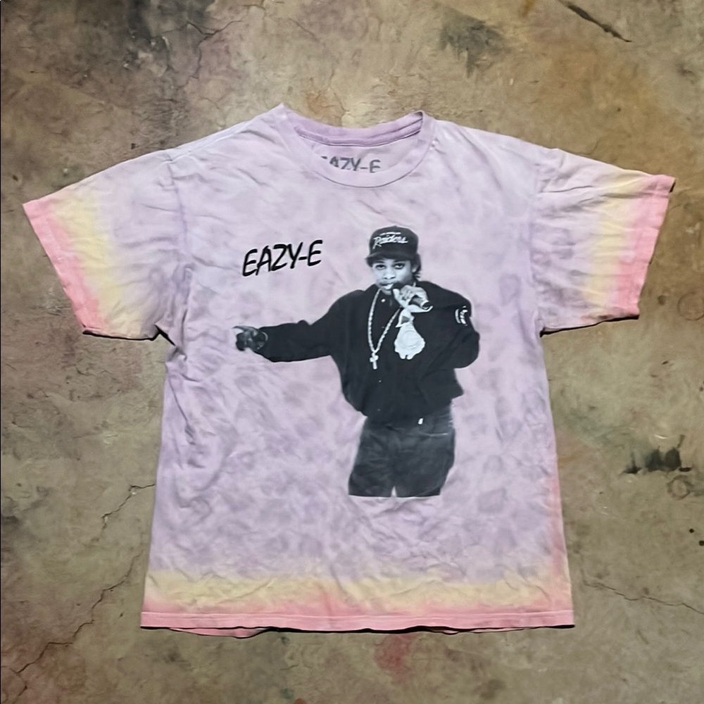 Eazy-E Graphic Tie-Dye T-Shirt